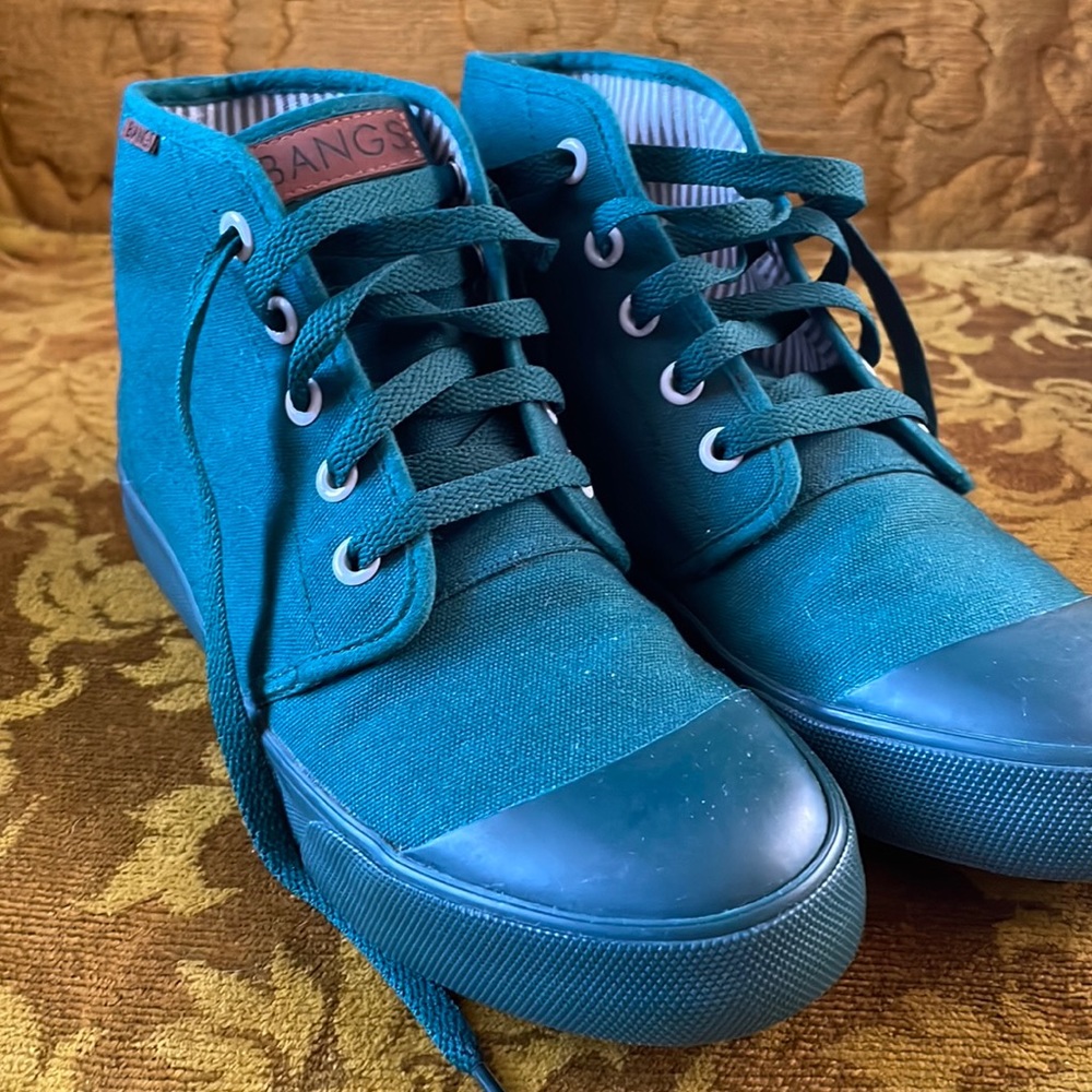 Bangs hi-top sneakers